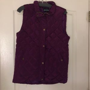 Purple Puffy Vest